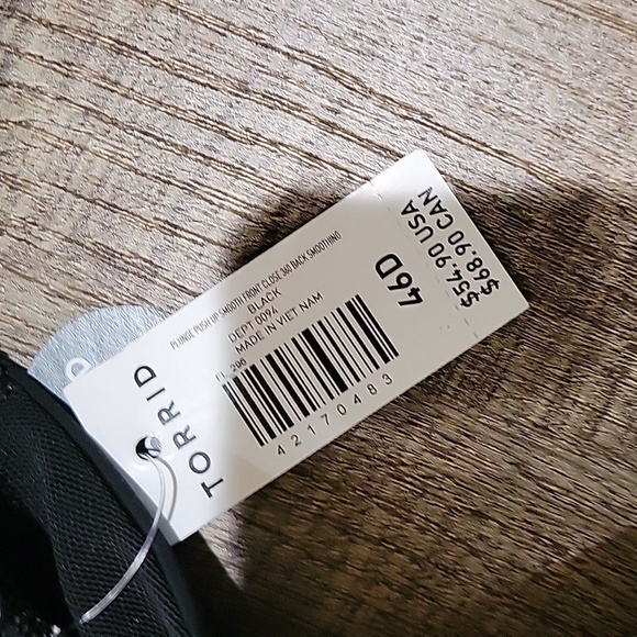 TORRID Elegant Black Women's Intimates Set - Picture 8 of 9